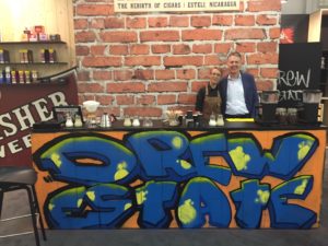 Drew Estate Coffee Bar Intertabac 2016