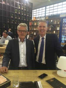 Koen van Hooft (Production Director Agio Cigars) and Hans Rijfkogel