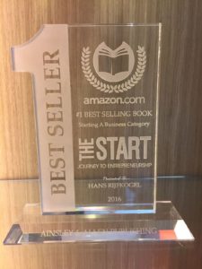 Hans Rijfkogel Amazon Best Seller Award