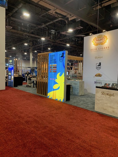 Agio Cigars Booth IPCPR 2019